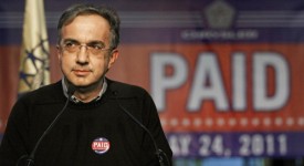 Chrysler CEO Sergio Marchionne Announces The Repayment Of Government Loan