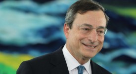 Merkel Meets ECB Candidate Mario Draghi