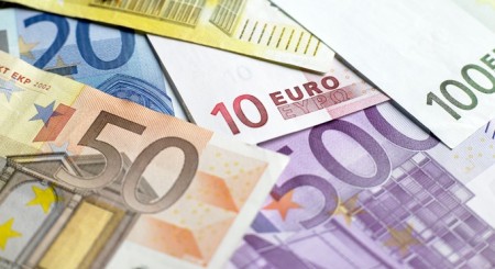 mazzo di banconote euro